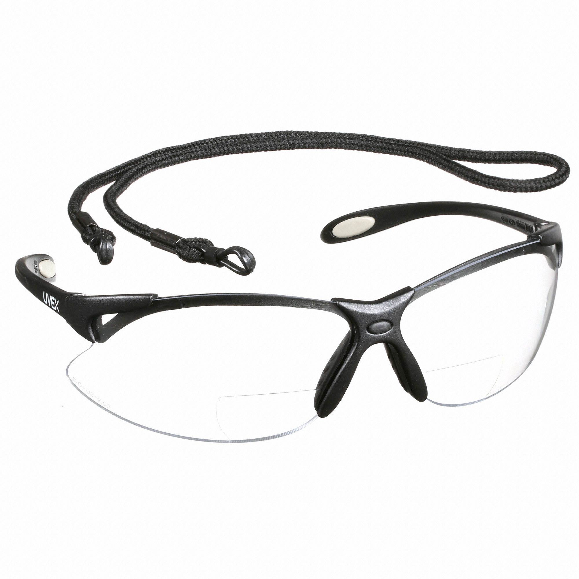 HONEYWELL UVEX Bifocal Safety Reading Glasses AntiScratch, No Foam