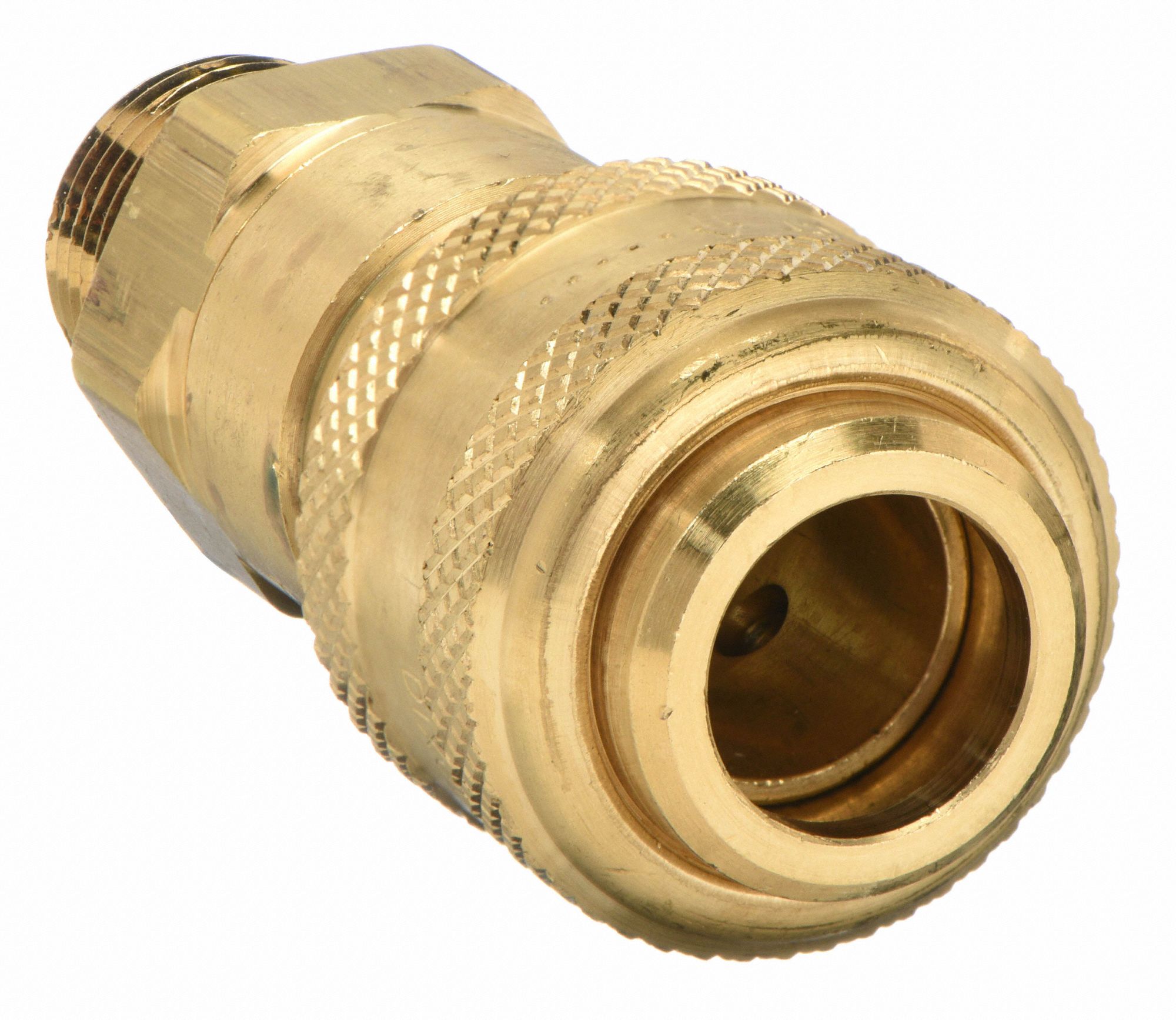 DIXON Quick Connect Hose Coupling, Industrial, Brass, Socket 5CGU9