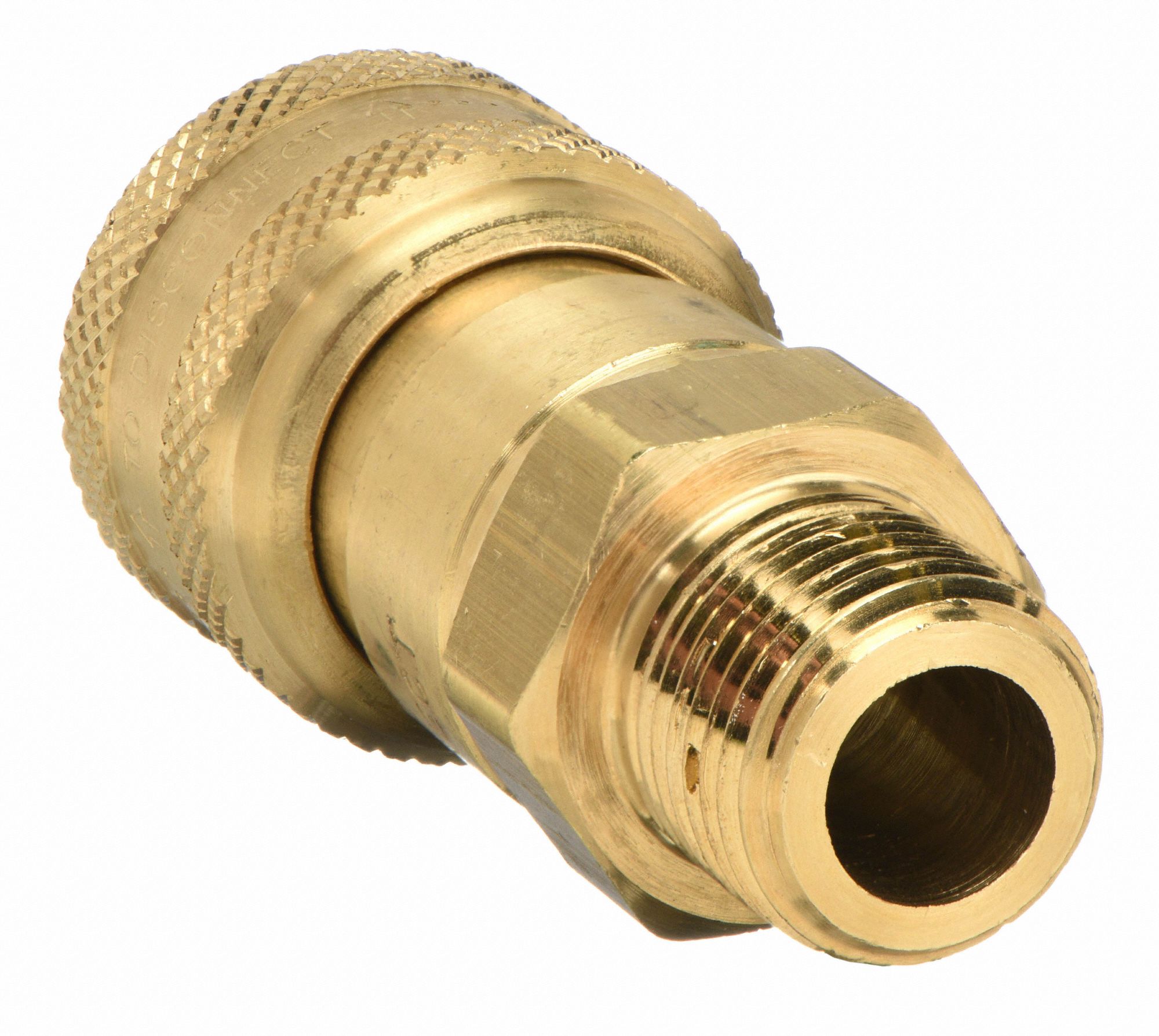 DIXON Quick Connect Hose Coupling, Industrial, Brass, Socket 5CGU9