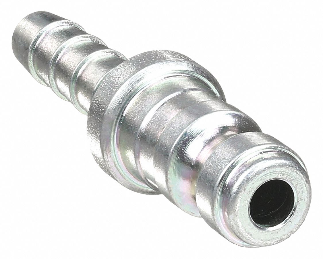 DIXON VALVE & COUPLING, 1/4 in Body Size, 3/8 in Hose Fitting Size