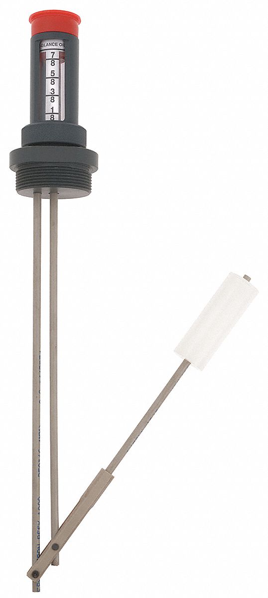 ATAGLANCE Barrel Level Gauge, 55 Gallon, 3/4" NPT 5CYV4P55.75