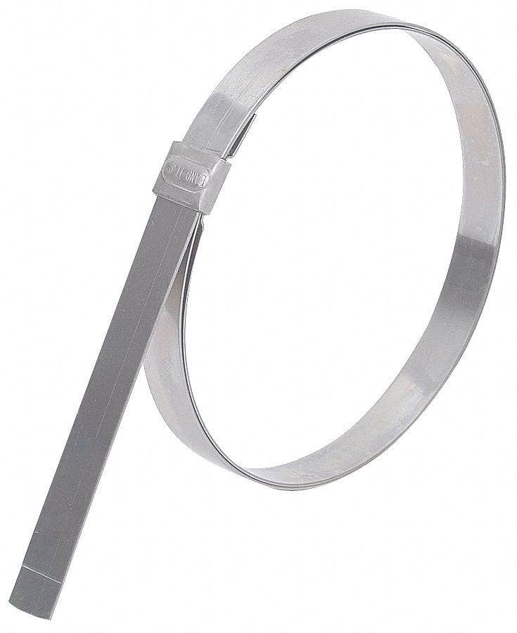 BANDIT Preformed Band Clamp Galvanized Carbon Steel, 1 1/4 in Inside