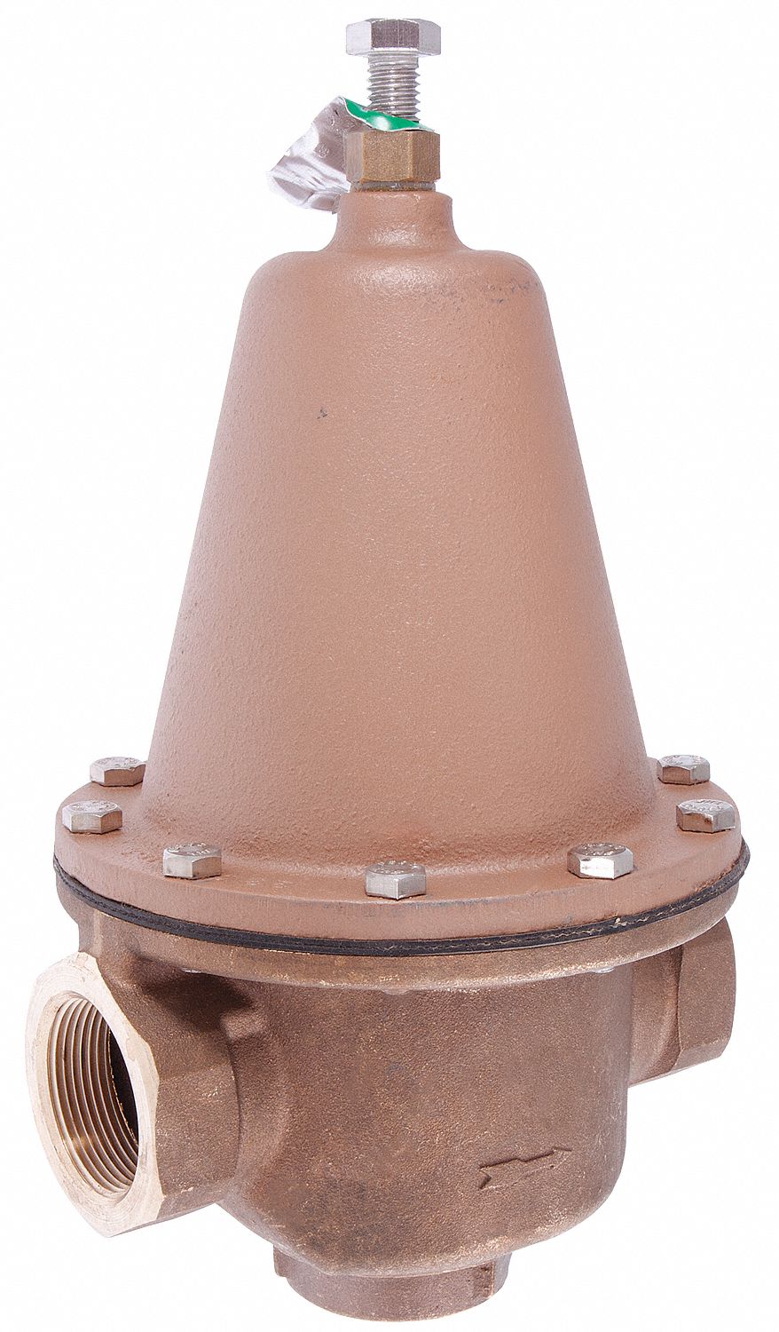 WATTS Water Pressure Reducing Valve: Super Capacity, Lead Free Brass, 1