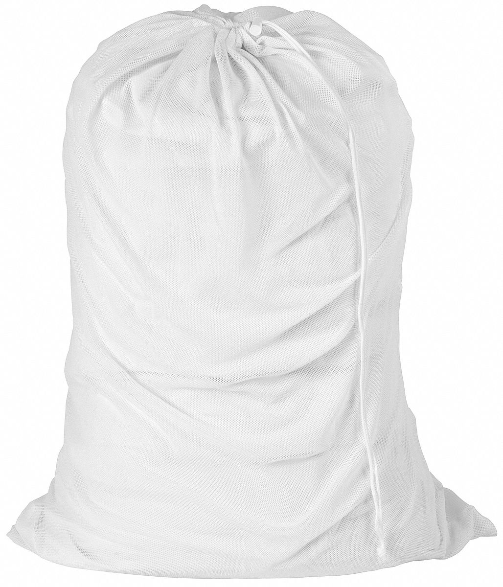 Drawstring, Heavy Wt Polyester, Mesh Laundry Bag 5DMN3LBG01142