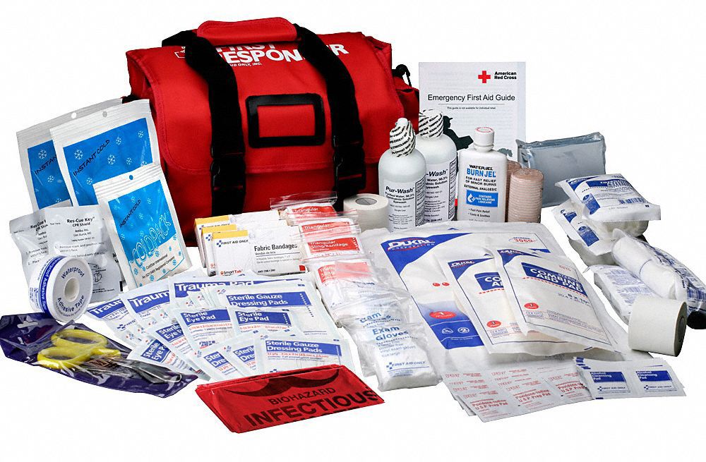 FIRST AID ONLY First Responder Kit, Number of Components 113, Bulk Kit