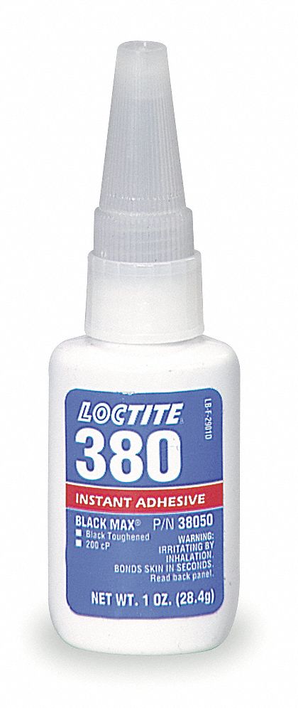 LOCTITE, 380, Rubber, Instant Adhesive - 5E211|135423 - Grainger