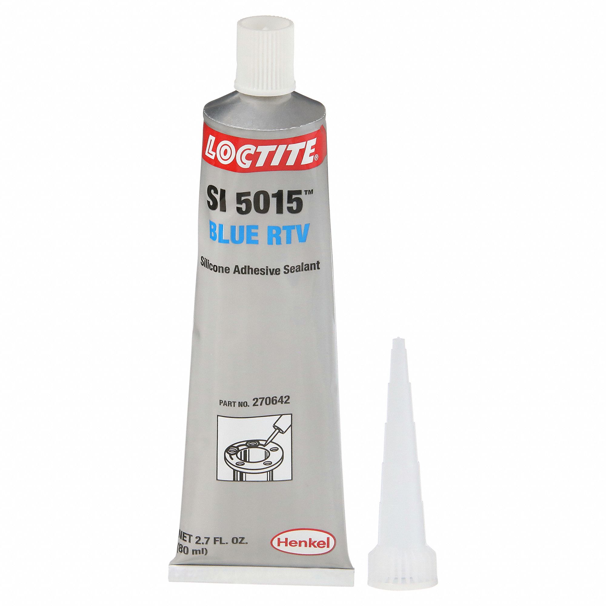 LOCTITE, SI 5015, 2.71 fl oz, Gasket Sealant 5E220270642 Grainger
