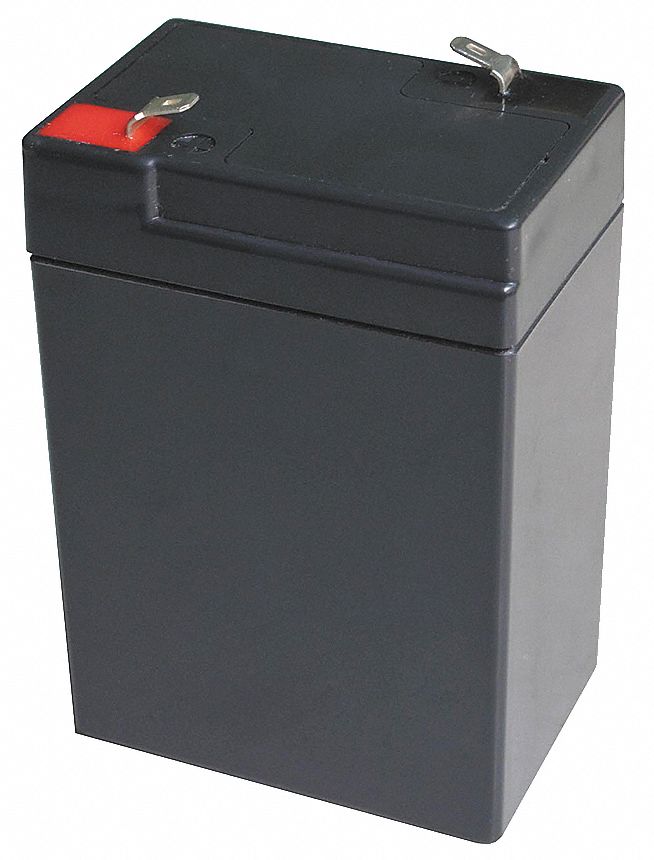 6V DC, 5 Ah Capacity, Sealed Lead Acid Battery 5EFG45EFG4 Grainger