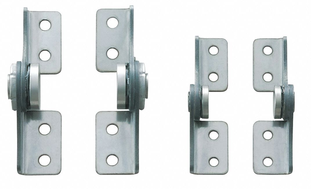 LAMP Torque Hinge With Holes, Stainless Steel Finish, Rounded Corners