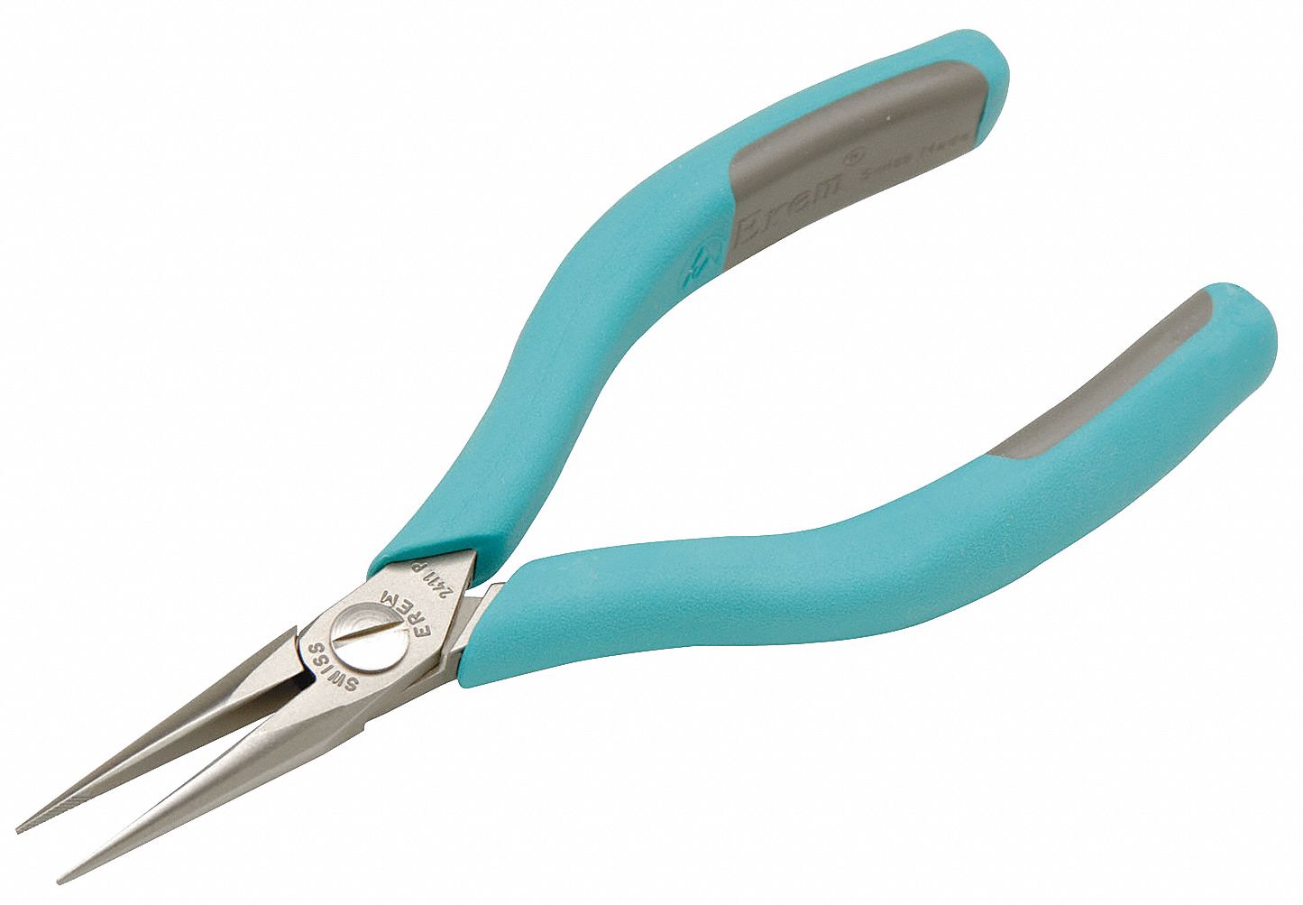 EREM Needle Nose Plier, 53/4" L, Serrated 5EPR52411PD Grainger