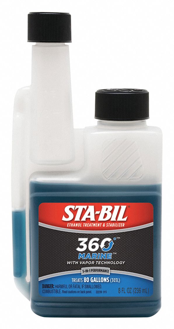 STABIL Ethanol Fuel Treatment, 173 °F Flash Point (F), 32 oz Size, 0.9 Specific Gravity 5EVX8
