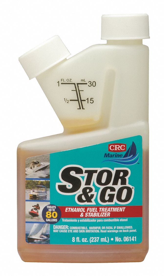 STOR & GO Ethanol Fuel Treatment, 8 Oz 5EWA206141 Grainger