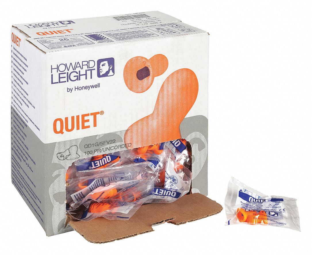 HONEYWELL HOWARD LEIGHT Ear Plugs Bell, 26 dB NRR, Gen Purpose
