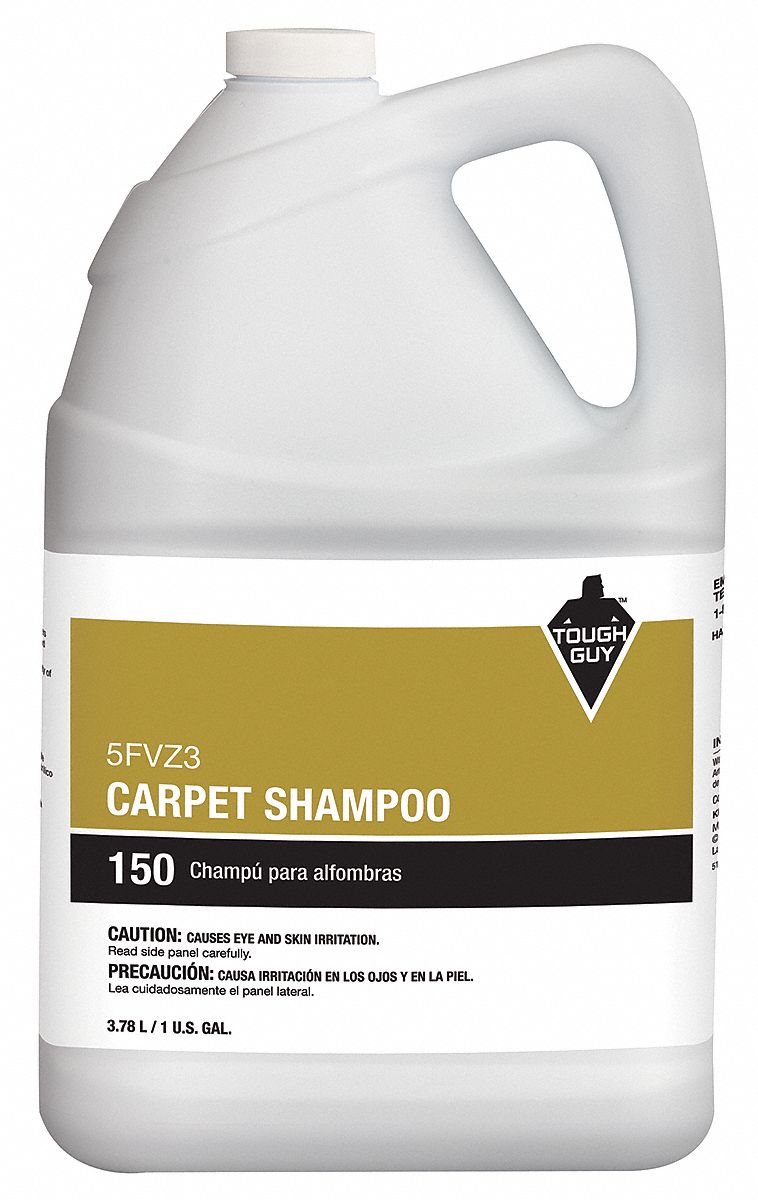 TOUGH GUY, Jug, 1 gal, Carpet Shampoo 5FVZ35FVZ3 Grainger