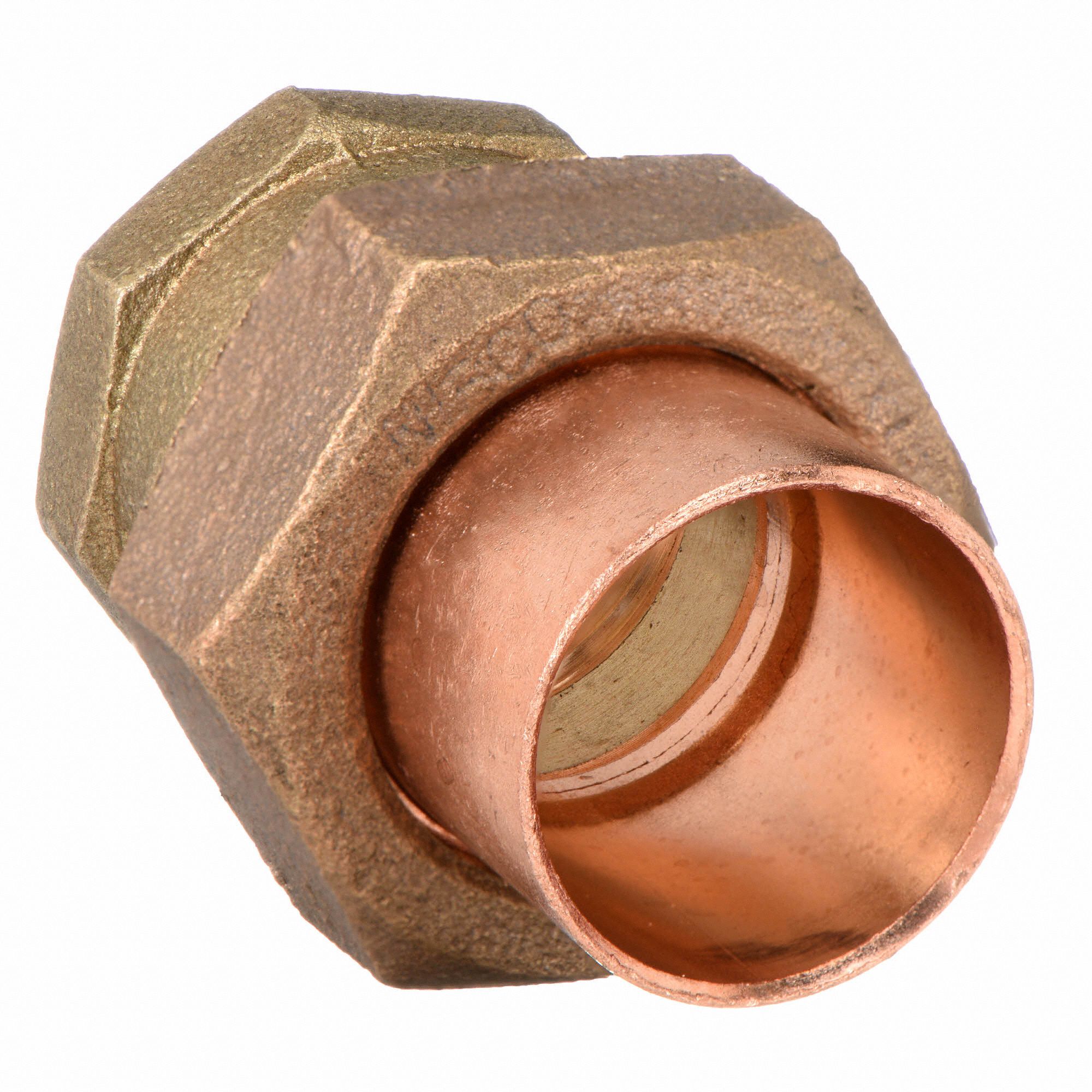 NIBCO Union Bronze, Cup x FNPT, 3/4 in Copper Tube Size, For 7/8 in