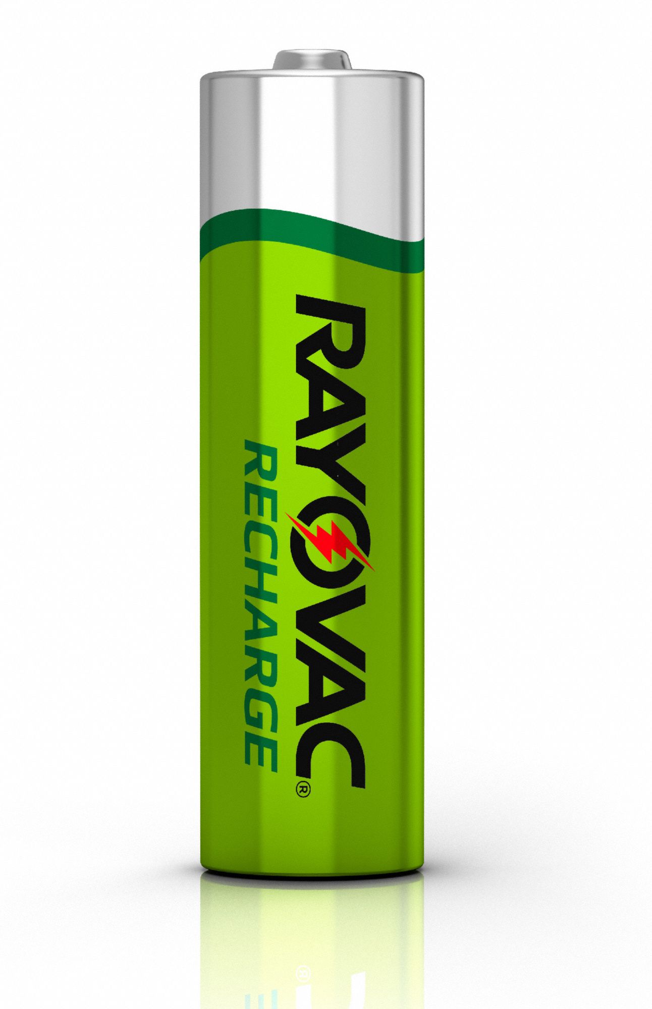 RAYOVAC AA Rechargeable Battery, NickelMetal Hydride, 1.2V DC, 1,350