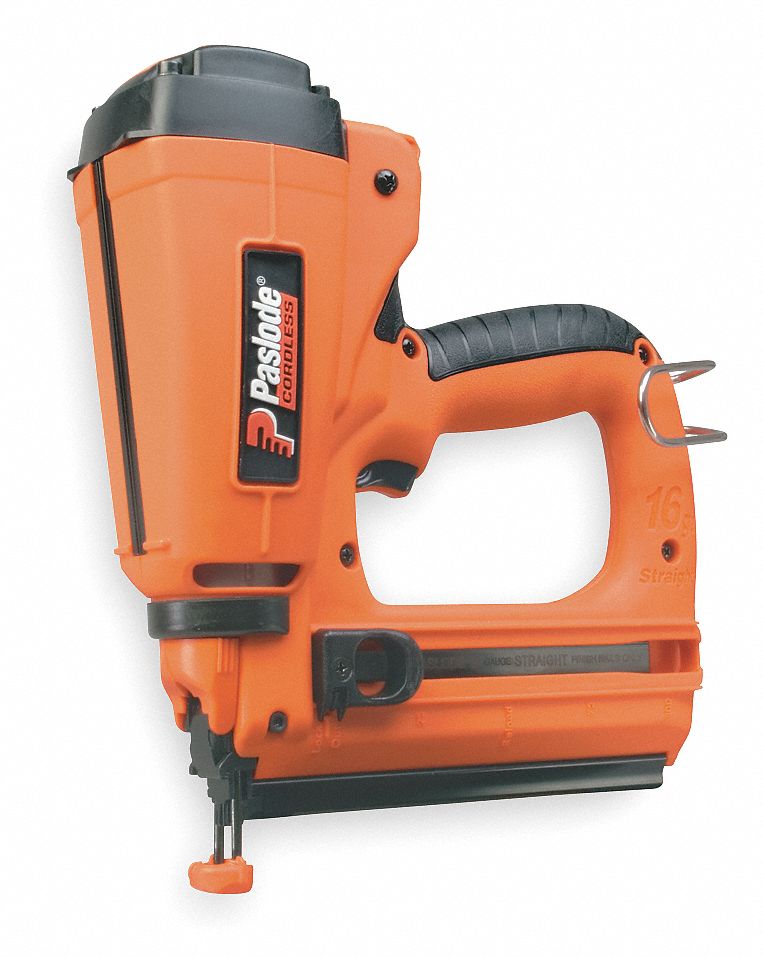 Cordless Finish Nailer Kit, 7.4, Adhesive, Straight Grainger