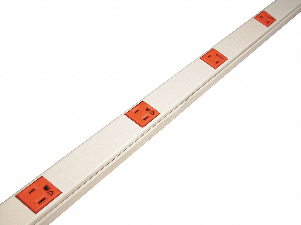 LEGRAND V20IG606 Prewired Raceway,12 Outlets,Ivory 786776085075 eBay