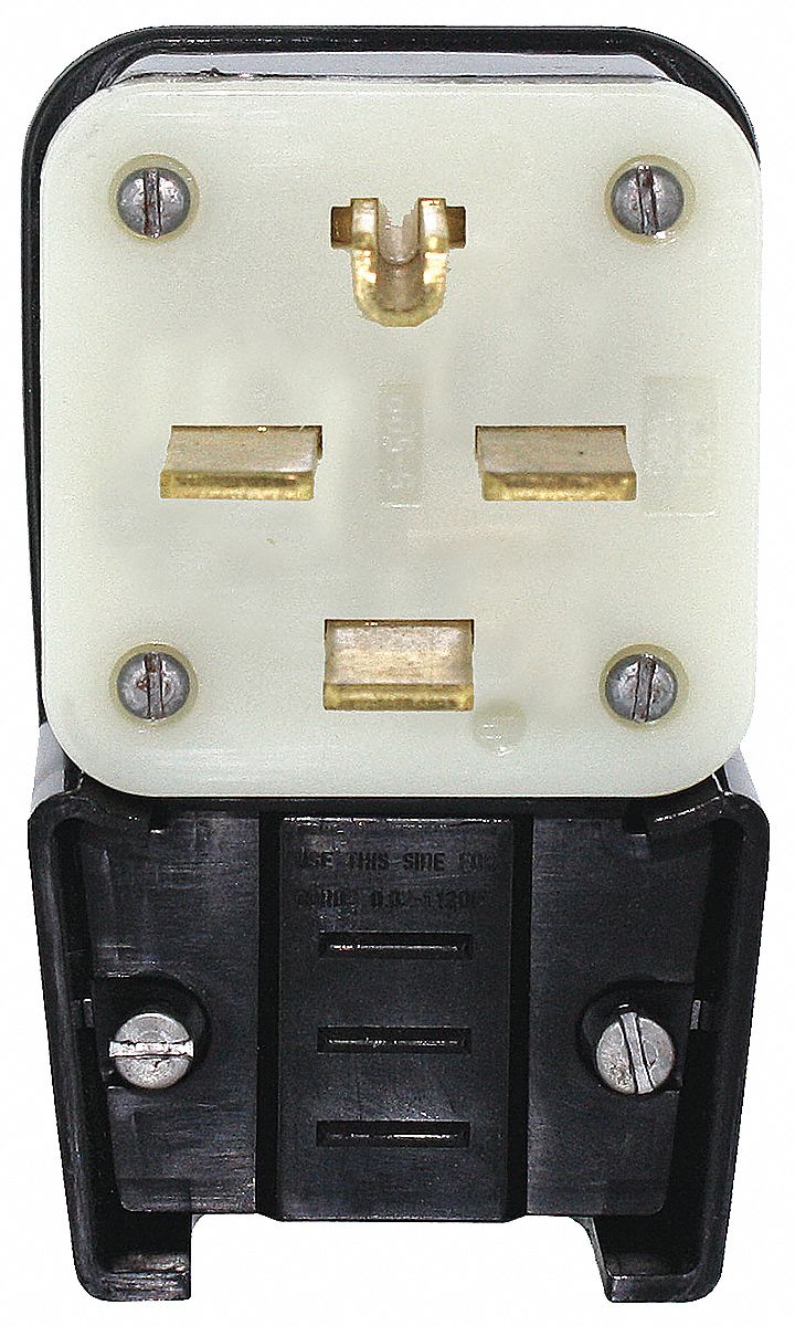 Leviton 30A 125V 3-Wire Angle Power Plug (TT-30P) - Outdoor, Right-Angle Design 12 thumbnail image