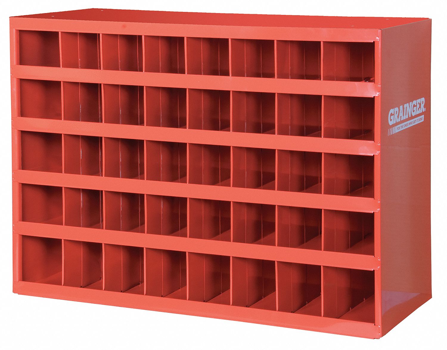 DURHAM MFG, 34 in x 12 in x 24 in, 40 Compartments, Pigeonhole Bin Unit