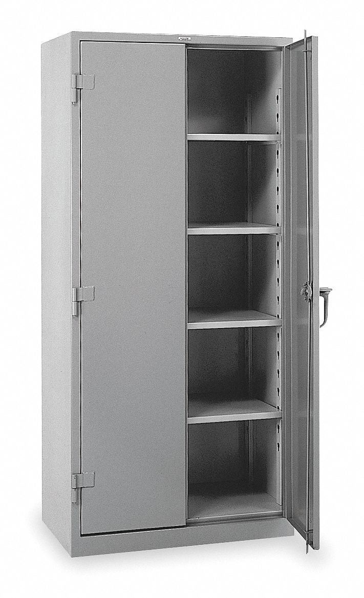 LYON Heavy Duty Storage Gray, 64 in H X 36 in W X 21 in D