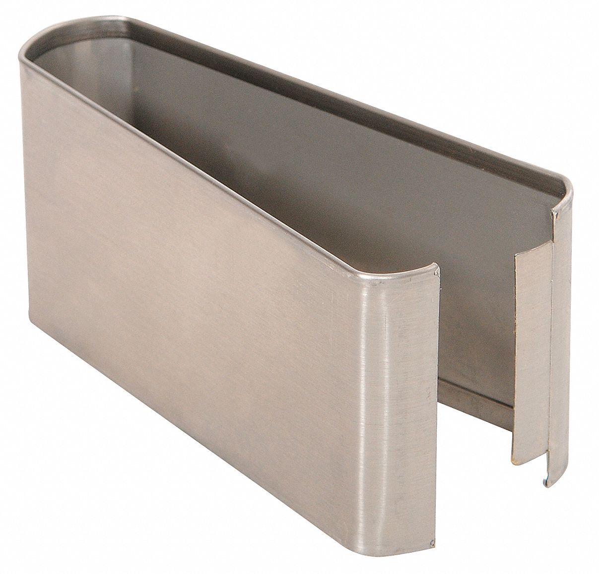 GLOBAL PARTITIONS — Shoe SS Split 06W x 3H for Steel Partition, 3 inH x