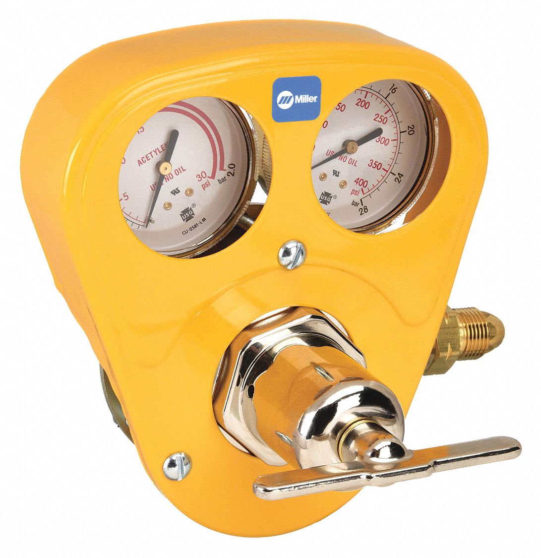 SMITH EQUIPMENT, Single Stage, CGA 510 Inlet, Gas Regulator 5JPH040