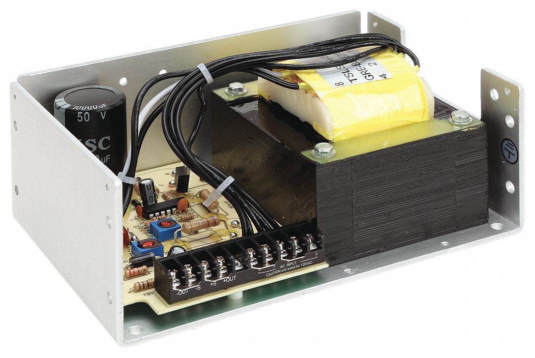 SOLA/HEVI-DUTY DC Power Supply, Style: Linear, Mounting: Panel - 5JW04