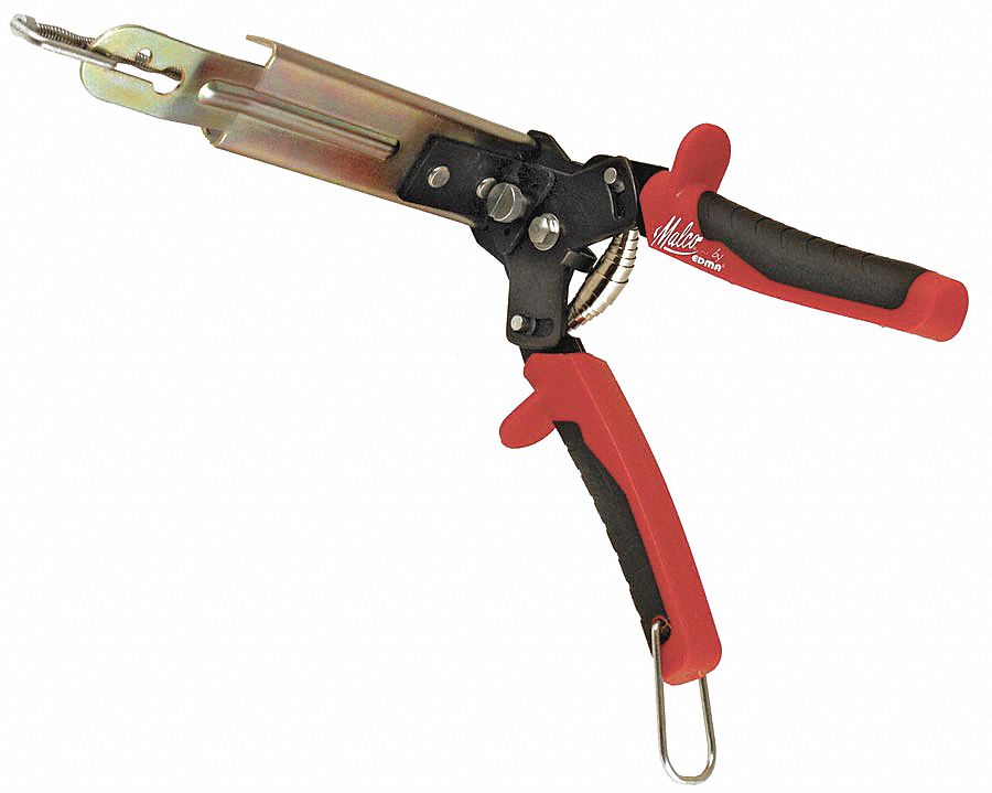 MALCO Hog Ring Pliers, Ring Size 1 3/16 in, Capacity 7 ga, 9 ga and