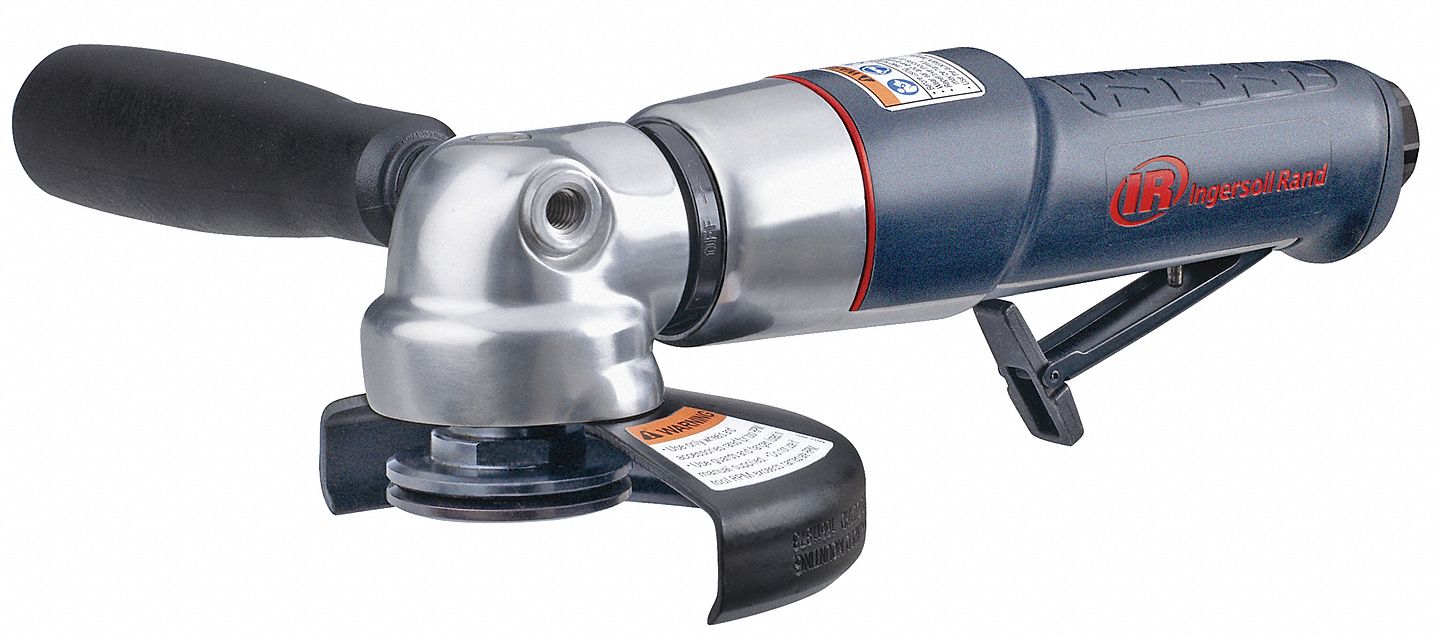 Ingersoll Rand 345MAX Ingersoll Rand Angle Grinder 5 in Wheel Dia, 0.9