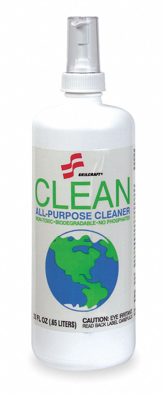 ABILITY ONE, Water Based, Trigger Spray Bottle, Cleaner/Degreaser