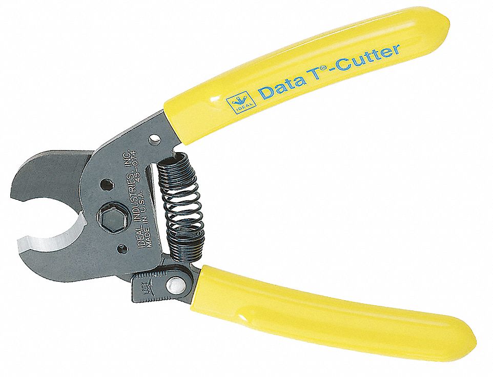 IDEAL Cortador de Cable,7" Longitud Total,Acción de Corte Corte de