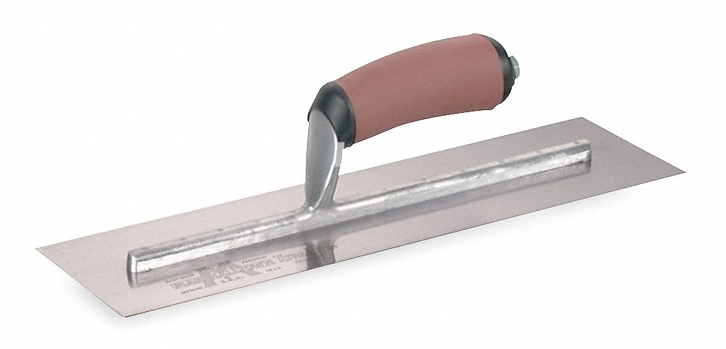 MARSHALLTOWN Concrete Finish Trowel, 20 In, Soft Grip 5LN98MXS20D