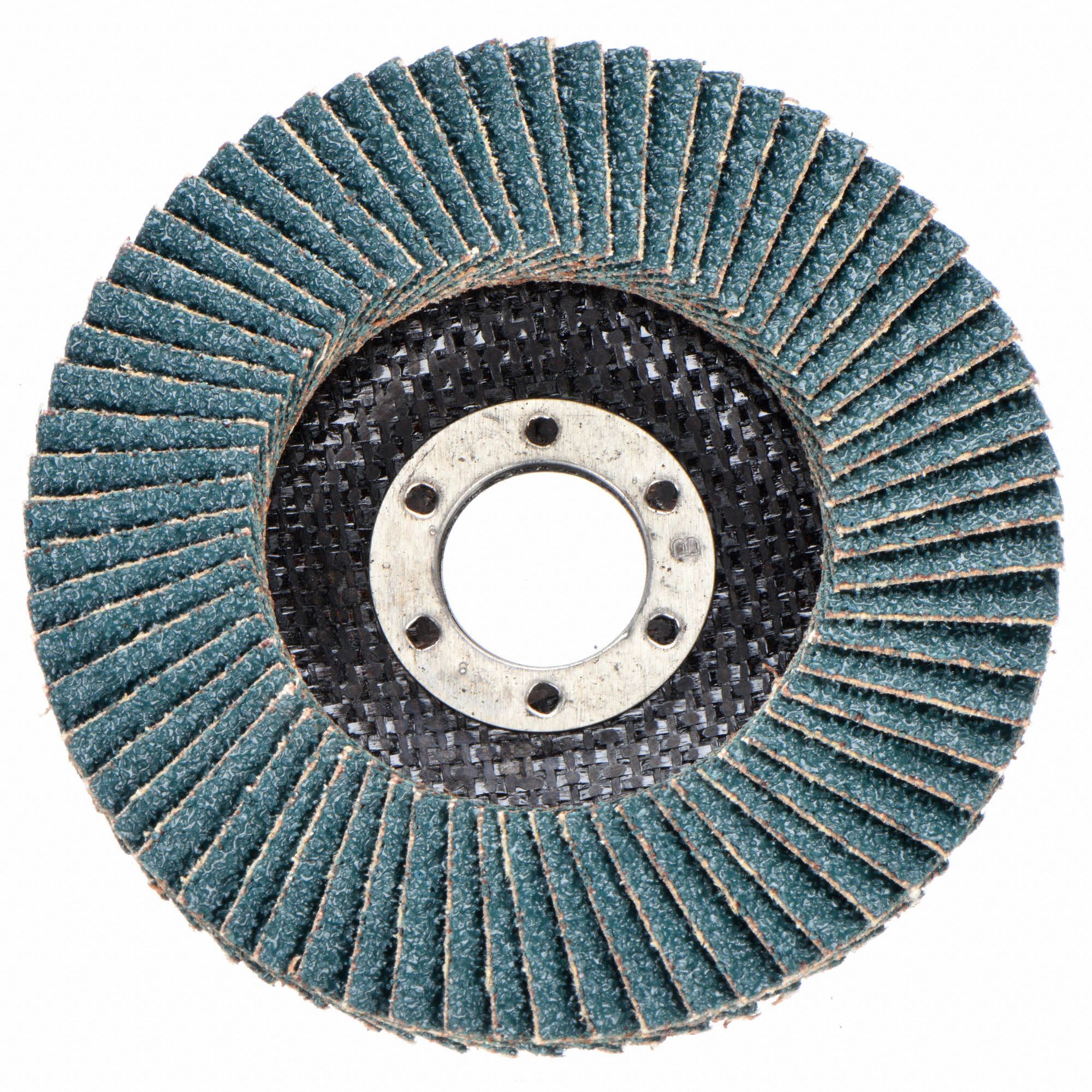 UNITED ABRASIVESSAIT Type 27, Flap Disc, Zirconia Alumina, 4 1/2 in