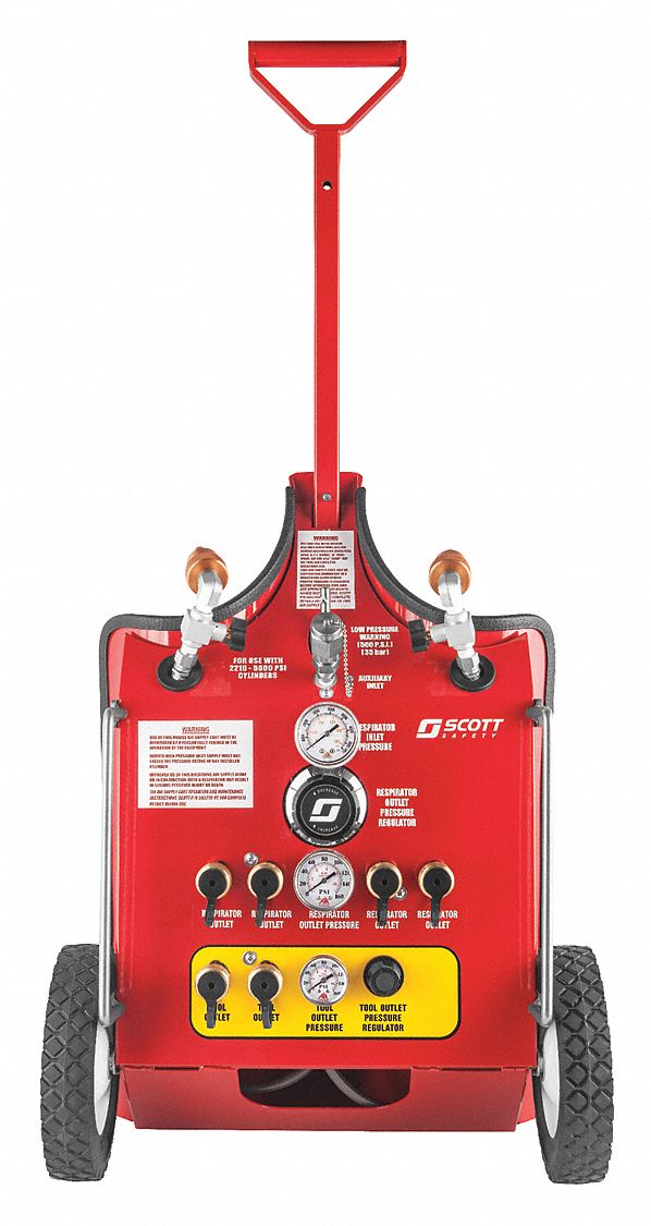 2216 psi Low Pressure Cylinders/4500 psi High Pressure Cylinders, 27 3/8 in Ht, Air Cylinder