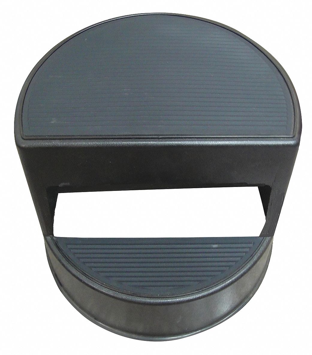 2 Steps, 9 1/2 in Top Step Ht, Round Office Stool 5M6565M656 Grainger