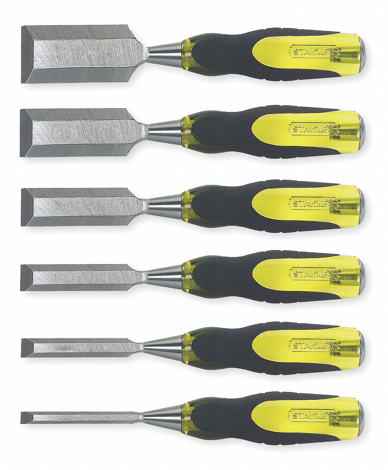 STANLEY 9 in Steel Chisel Set; Number of Pieces 6 5ME5316971