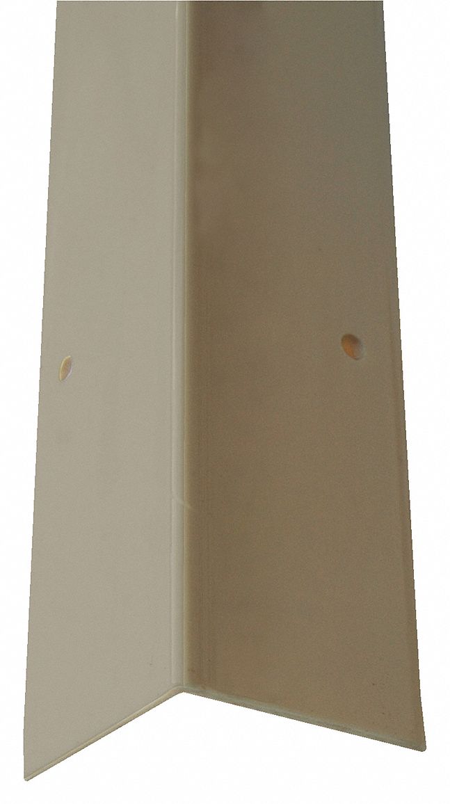 GRAINGER APPROVED Corner Guard, OAH48In, Beige, 90 Deg Angle 5MKF0