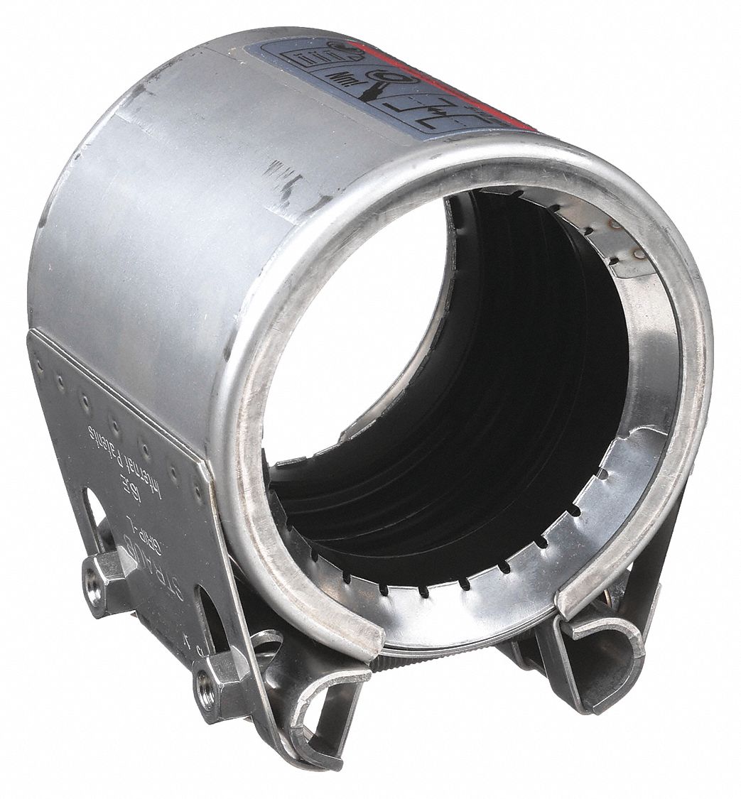 STRAUB, Grip L Pipe Coupling, Stainless Steel, Grip L Pipe Coupling 5MTC3STR21150 Grainger