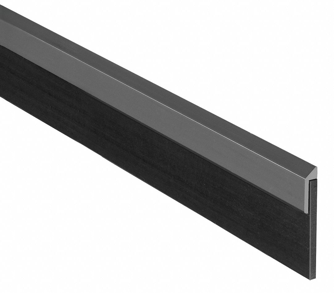 NATIONAL GUARD, Flat Insert, 7 ft Lg, Door Weatherstripping 5MUL3