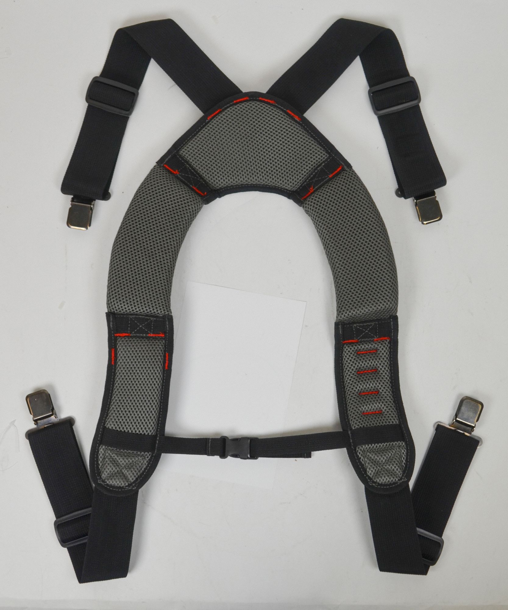 WESTWARD Tool Belt Suspenders Polyester, Gen Purpose, 1 Pockets