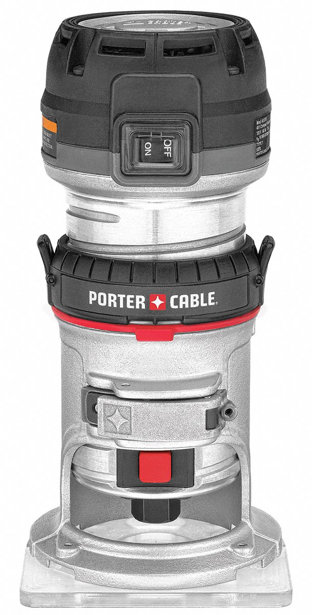 PORTER CABLE, 1.25 hp, Single Speed, Compact Router - 5NAJ6|450 - Grainger