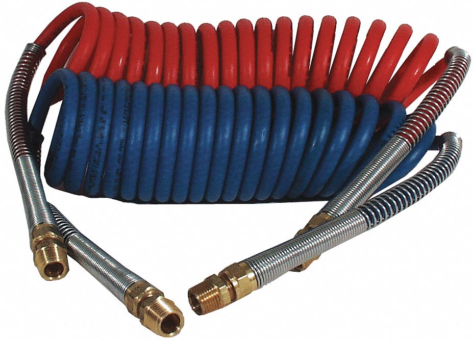 Air Brake Hose Assembly, 15 ft Length, 40 to 200 Deg F Temp. Range