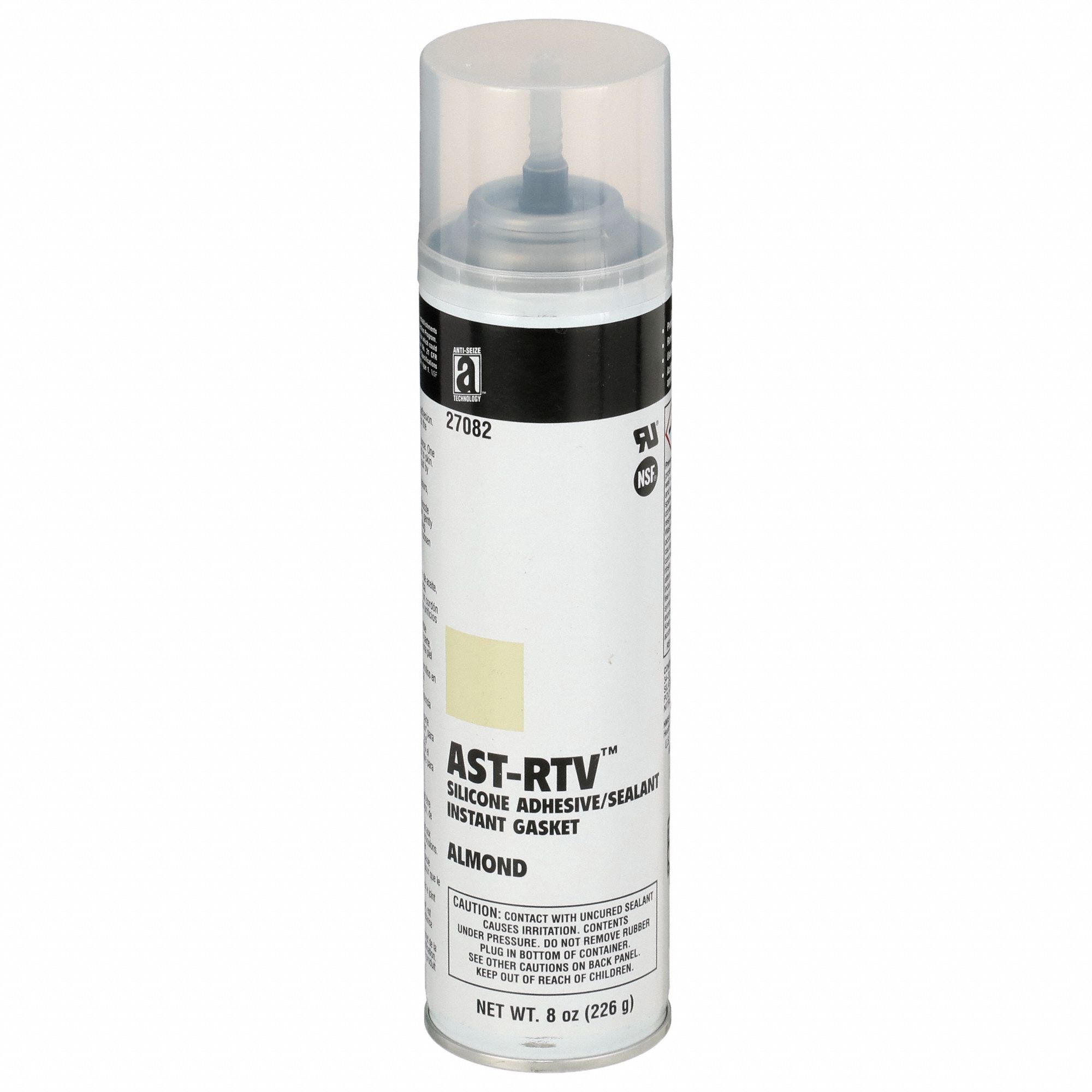 ANTISEIZE TECHNOLOGY, ASTRTV, 8 oz, RTV Gasket Maker 5NTP727082