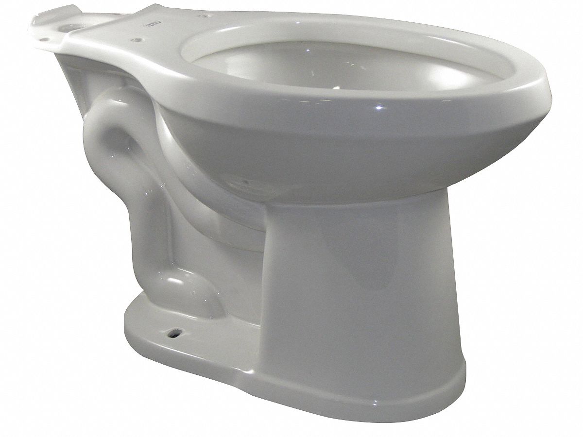 Toilet Bowl, 1.10/1.60 Gallons per Flush Grainger