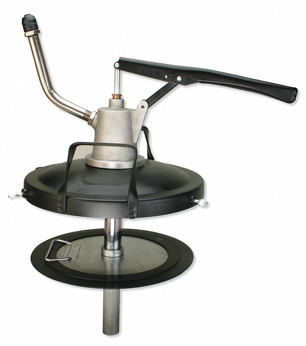 WESTWARD Grease Gun Filler Pump, Fits Container Size 25 to 50 lb, 1.9