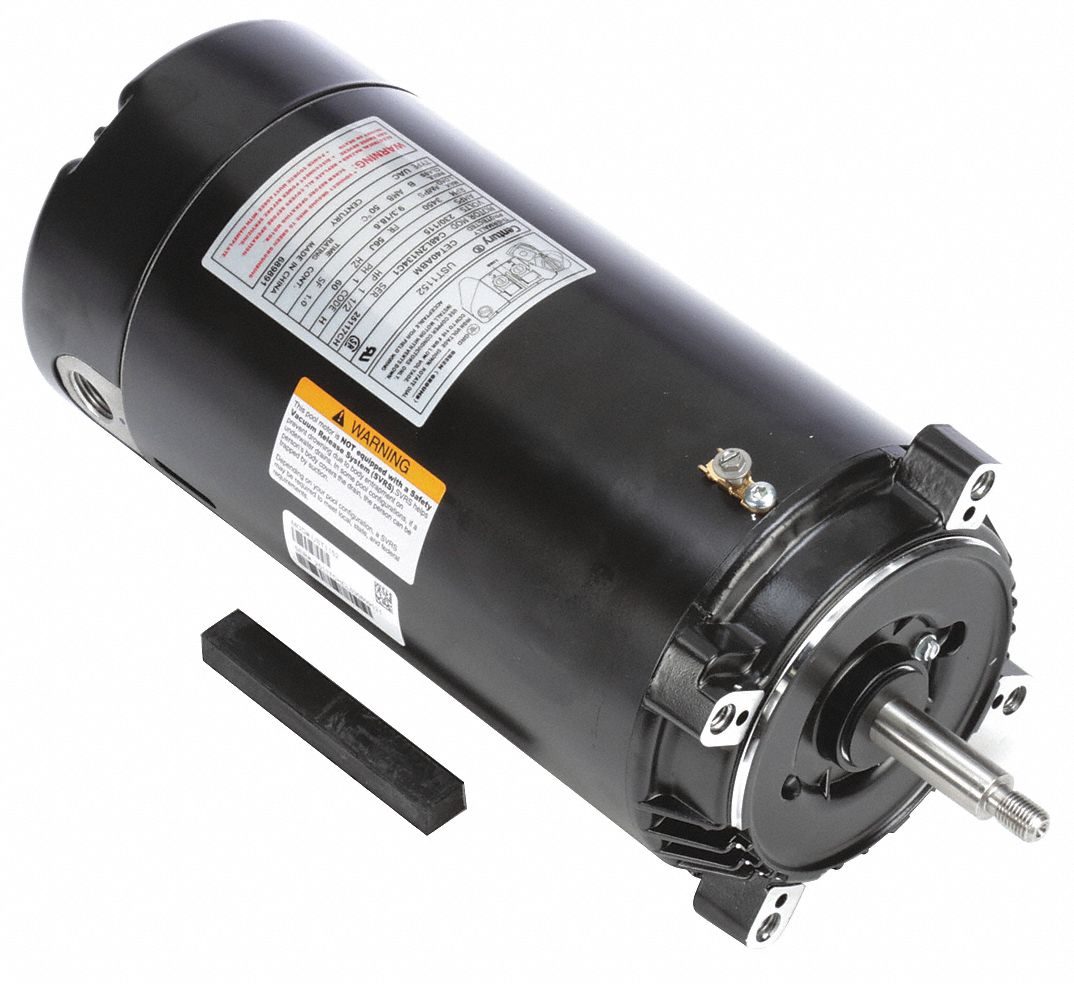 CENTURY, Face Mounting, 1 1/2 HP, Pool and Spa Pump Motor - 5PE60
