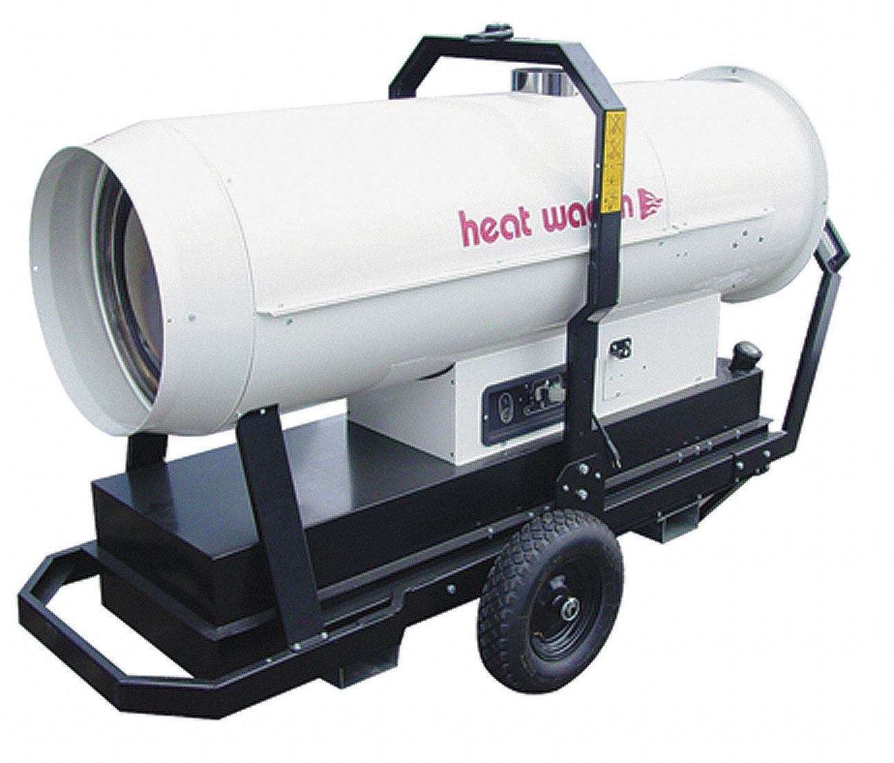 HEAT WAGON Oil Fired Torpedo Heater, 57 gal, 1.86/2.89 gph, BtuH Output 350,000 / 231,000