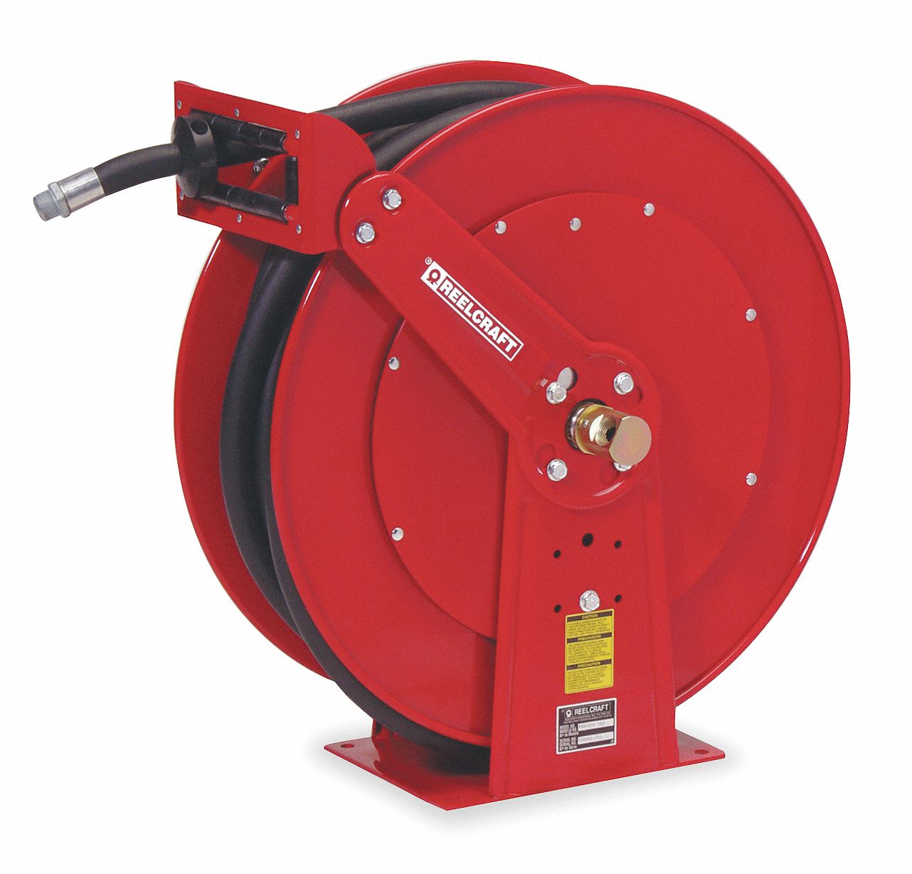 REELCRAFT Spring Return Hose Reel, Fuel, 250 psi, Hose Capacity 50 ft