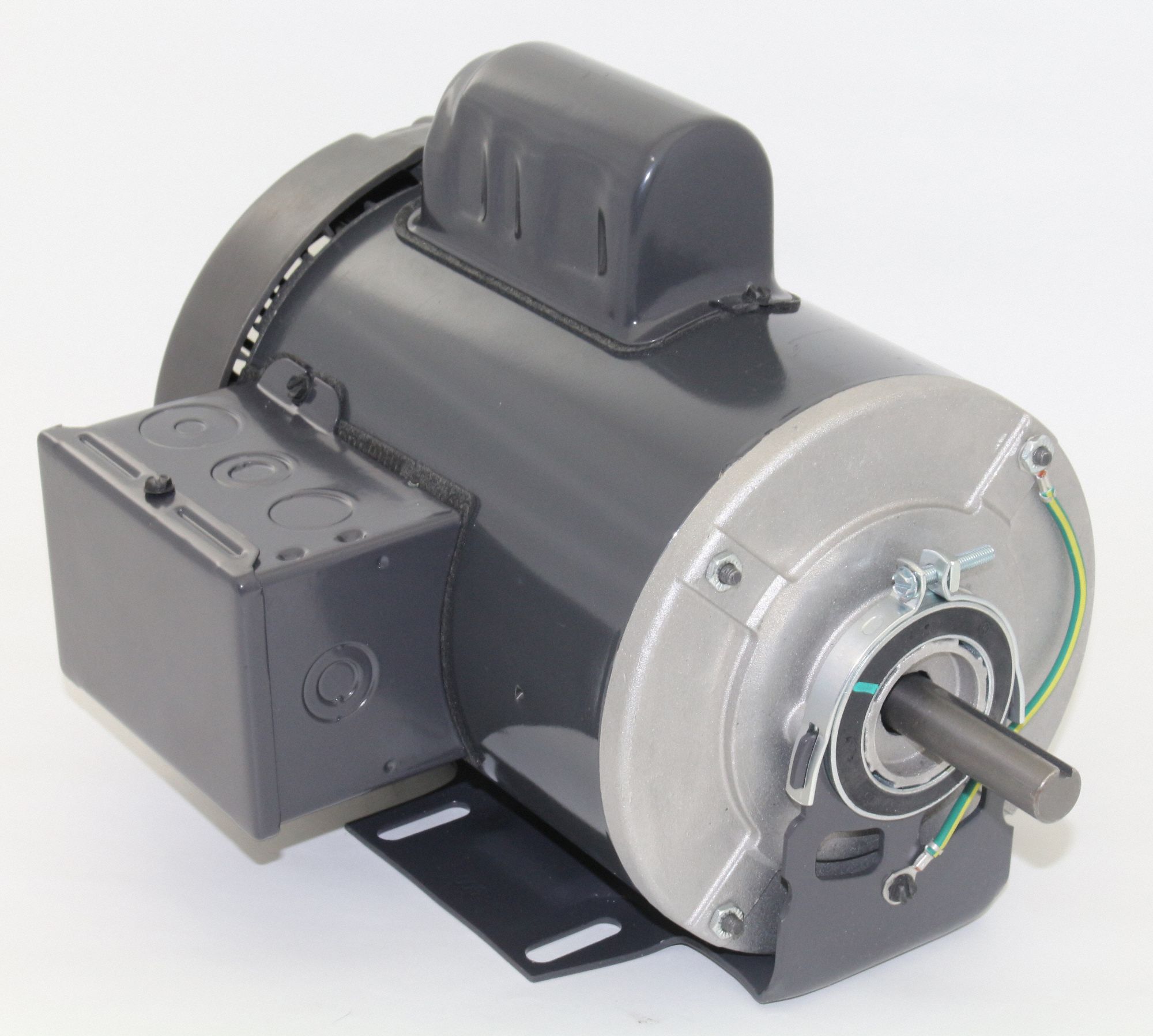 DAYTON General Purpose Motor, 1/4 HP, CapacitorStart, Nameplate RPM